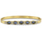 Dominique Cohen custom-fit gemstone bangle in labradorite cabochons + white diamonds <span class='visuallyhidden'>Call, text 323-404-2959 for shop help.</span>
